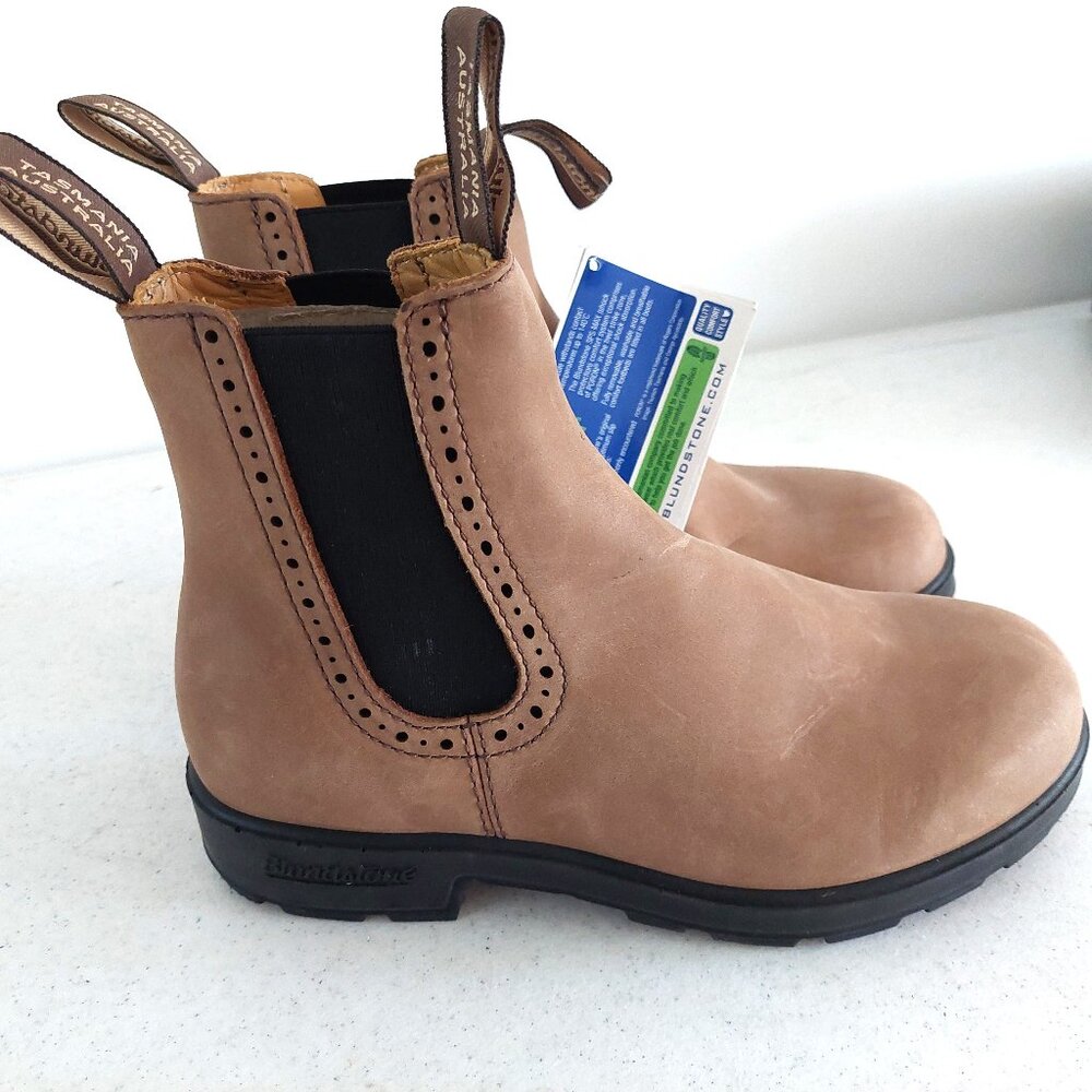 Blundstone 2215 Chelsea Boots Brown Black Women's AU 4 US 7 Ankle